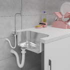 Sifão Sanfonado Universal 81cm Branco | Astra